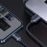 Фото #8 товара Kabel przewód do szybkiego ładowania i transferu danych USB Iphone Lightning 2.4A 2m czarny