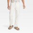 Фото #1 товара Men's Slim Five Pocket Pants - Goodfellow & Co Ivory 34x32