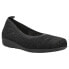 Фото #2 товара Propet Yen Wedge Ballet Flat Womens Black Flats Casual WCXO74M-BLK