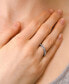 ფოტო #2 პროდუქტის Stratta Dotted Ring Band In Sterling Silver