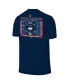 Фото #2 товара Men's Navy UConn Huskies Back-To-Back NCAA Men's Basketball National Champions T-Shirt