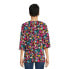 The Pioneer Woman Peasant Blouse With 3/4-Length Sleeves Women's M MultiColor