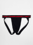 Hugo Boss 3 pack jockstraps in black and red