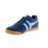 Фото #4 товара Gola Harrier Suede CMA192 Mens Blue Suede Lace Up Lifestyle Sneakers Shoes 8
