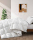 Medium Weight Extra Soft Goose Feather Fiber Comforter, Twin