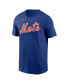 Фото #2 товара Men's Ronny Mauricio Royal New York Mets Name and Number T-shirt