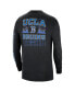 Фото #2 товара Men's Black UCLA Bruins Tour Max 90 Long Sleeve T-shirt