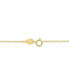 ფოტო #5 პროდუქტის Malachite Beaded Frame 18" Pendant Necklace in Yellow-Plated Sterling Silver