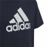 Детская футболка с коротким рукавом Adidas Чёрная 15-16 лет - фото #5