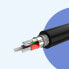 Фото #7 товара Kabel przewód USB - micro USB 2.4A 480Mbps 1.5m czarny