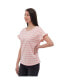 ფოტო #2 პროდუქტის Women's Velmina Ruffle Sleeve Tee