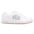 Фото #1 товара Etnies Calicut Lace Up Skate Mens White Sneakers Athletic Shoes 4101000014-110