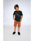 Boy T-Shirt With Print Dark Grey - Child