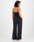 ფოტო #3 პროდუქტის Women's Lace-Trim Dotted Tank Top & Pajama Pants Set, Created for Macy's