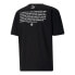 Puma Classics Album Graphic Crew Neck Short Sleeve T-Shirt Mens Black Casual Top