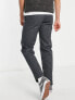 Фото #3 товара Dickies 873 work trousers in grey slim straight fit - GREY