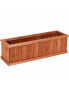 Фото #1 товара Wooden Decorative Planter Box for Garden Yard and Window