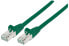 Фото #1 товара Intellinet Network Patch Cable - Cat6 - 3m - Green - Copper - S/FTP - LSOH / LSZH - PVC - RJ45 - Gold Plated Contacts - Snagless - Booted - Lifetime Warranty - Polybag - 3 m - Cat6 - S/FTP (S-STP) - RJ-45 - RJ-45