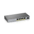 Фото #8 товара ZyXEL GS1350-6HP-EU0101F - Managed - L2 - Gigabit Ethernet (10/100/1000) - Power over Ethernet (PoE) - Wall mountable