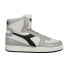 Фото #1 товара Diadora Mi Basket Used High Top Mens White Sneakers Casual Shoes 158569-C9594