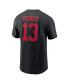 Фото #2 товара Men's Brock Purdy Black San Francisco 49ers Super Bowl LVIII Patch Player Name and Number T-shirt
