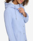 ფოტო #3 პროდუქტის Women's Long Hooded Rain Coat