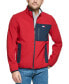 Куртка мужская Tommy Hilfiger Regular-Fit Colorblocked Soft Shell Красно-синий, L - фото #3