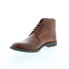 Roan by Bed Stu Proff F804019 Mens Brown Leather Lace Up Casual Dress Boots