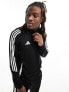 Adidas Football Trio 24 track sweatshirt in black M - фото #1