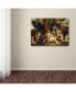 Фото #3 товара Correggio 'Leda And The Swan' Canvas Art - 32" x 24" x 2"