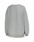 ფოტო #2 პროდუქტის Women's Heather Charcoal Minnesota Vikings Penelope Pullover Sweatshirt