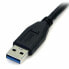Универсальный кабель USB-MicroUSB Startech USB3AUB50CMB Чёрный