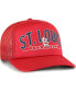 Фото #3 товара Men's Red St. Louis Cardinals Backhaul Foam Trucker Snapback Hat