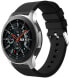 Фото #1 товара Ремешок для часов 4wrist Silicone strap для Samsung Galaxy Watch - черный 20 мм