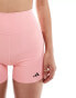 adidas Performance optime 4-inch shorts in pink