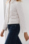 Zw collection short sequin jacket