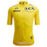 SANTINI Replica Tour De France Overall Leader 2022 Short Sleeve Jersey