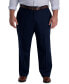 Men's Big & Tall Iron Free Premium Khaki Classic-Fit Flat Front Pant