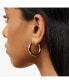 ფოტო #5 პროდუქტის Small Gold Hoop Earrings - Tia Small