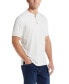 Фото #3 товара Men's Short Sleeve Melange Henley T-shirt