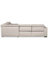 Фото #16 товара Nevio 124" 5-Pc. Fabric "L" Shaped Sectional Sofa, Created for Macy's