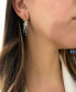 ფოტო #3 პროდუქტის Multi-Gemstone (2-1/4 ct. t.w.) & Diamond (1/2 ct. t.w.) Statement Drop Earrings in 14k Gold