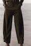 Zw collection 100% wool trousers with tabs