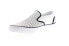 Фото #4 товара Lugz Clipper DLX Mens White Canvas Low Top Slip On Lifestyle Sneakers Shoes 12