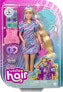 Фото #7 товара Кукла модельная Lalka Barbie Mattel Totally Hair Gwiazdki (HCM87/HCM88)