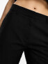 Фото #3 товара ASOS DESIGN Petite slim straight trouser in black