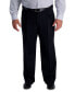 Фото #1 товара Men's Big & Tall Iron Free Premium Khaki Classic-Fit Pleated Pant