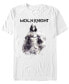 Men's Marvel Likeness Moon Knight Fade Short Sleeve T-shirt Белый, XLARGE - фото #1