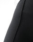 Mango straight leg pleat front trouser in black