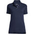 Фото #10 товара Women's School Uniform Tall Short Sleeve Interlock Polo Shirt